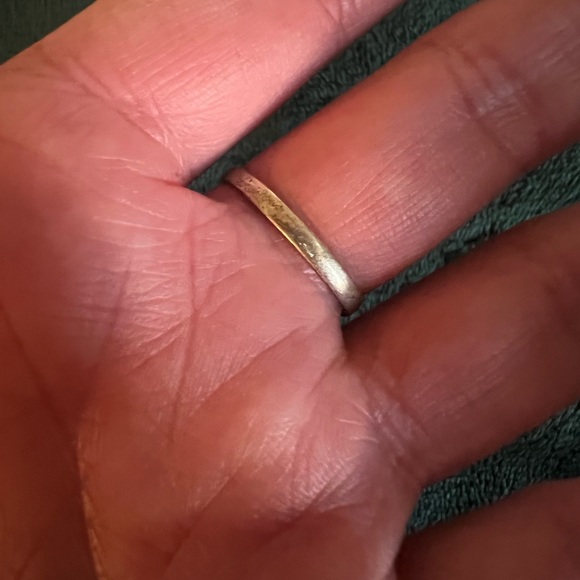 🚫SOLD🚫 Vintage Native American Silver & Turquoise Ring - Picture 4 of 5